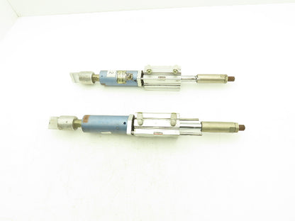 TA Systems TA-40CS Ultrasonic Plastic Welder Head Unit w/Cylinder Lot of 2