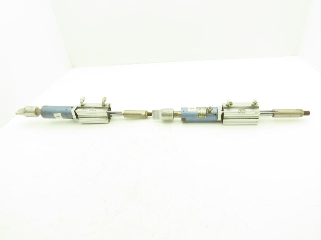 TA Systems TA-40CS Ultrasonic Plastic Welder Head Unit w/Cylinder Lot of 2