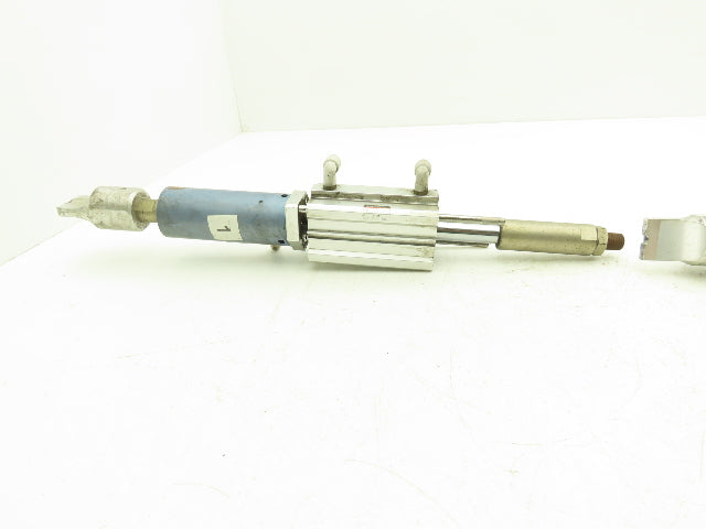 TA Systems TA-40CS Ultrasonic Plastic Welder Head Unit w/Cylinder Lot of 2