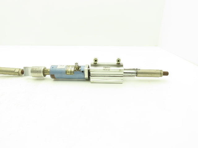 TA Systems TA-40CS Ultrasonic Plastic Welder Head Unit w/Cylinder Lot of 2