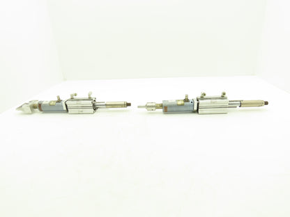 TA Systems TA-40CS Ultrasonic Plastic Welder Head Unit w/SMC Cylinder Lot of 2