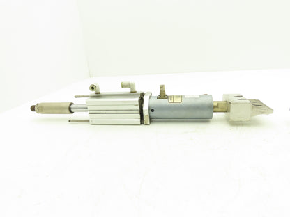 TA Systems TA-40CS Ultrasonic Plastic Welder Head Unit w/SMC Cylinder Lot of 2