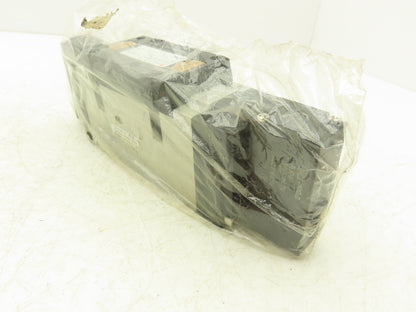 SMC NVFS4500-3FZ Pneumatic Double Solenoid Valve 22-150psi 110V Pilot Operated