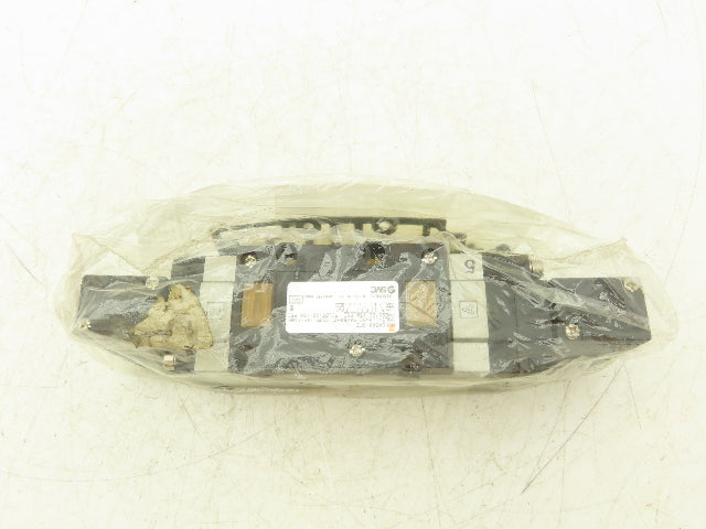 SMC NVFS4500-3FZ Pneumatic Double Solenoid Valve 22-150psi 110V Pilot Operated