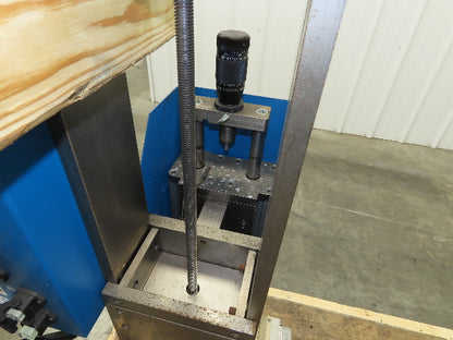 Sonitek SU-10LB Thermal Press Heat Staking Machine Set 6 Zone PLC Control 3Ph