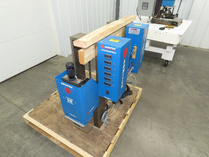 Sonitek SU-10LB Thermal Press Heat Staking Machine Set 6 Zone PLC Control 3Ph