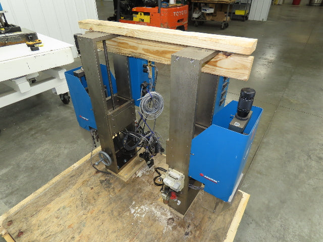 Sonitek SU-10LB Thermal Press Heat Staking Machine Set 6 Zone PLC Control 3Ph