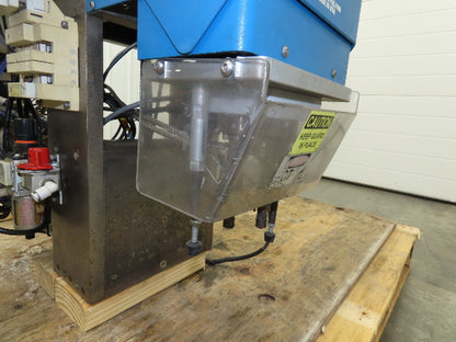 Sonitek SU-10LB Thermal Press Heat Staking Machine Set 6 Zone PLC Control 3Ph