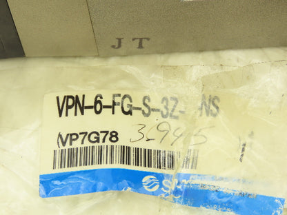 SMC VPN-6-FG-S-3Z-NS Pneumatic Solenoid Valve 4/5 Port 24VDC