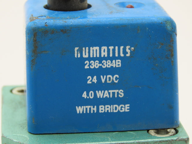 Numatics I34BA400MP00061 Pneumatic Solenoid Valve 4/2 150psi 24VDC