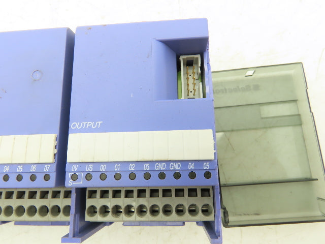 Selecontrol MAS CPU 724 L PLC Output Module 24VDC .5Amp Rev A