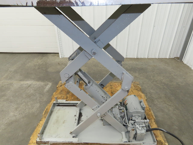 American Lifts 1000Lb Hydraulic Scissor Lift Table 24"x 35"Top 32" Travel 120V