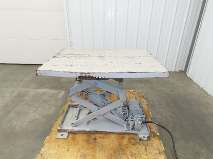 American Lifts 1000Lb Hydraulic Scissor Lift Table 24"x 35"Top 32" Travel 120V