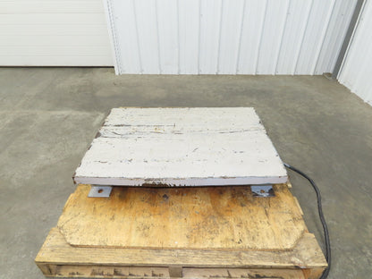 American Lifts 1000Lb Hydraulic Scissor Lift Table 24"x 35"Top 32" Travel 120V