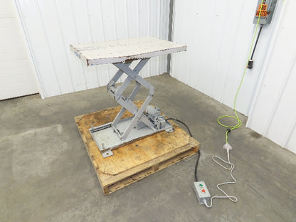 American Lifts 1000Lb Hydraulic Scissor Lift Table 24"x 35"Top 32" Travel 120V