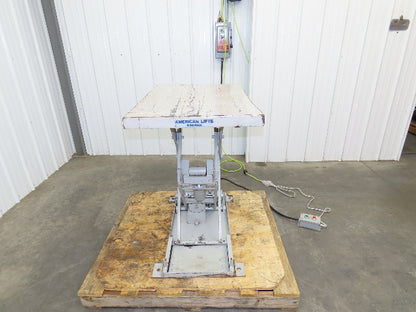 American Lifts 1000Lb Hydraulic Scissor Lift Table 24"x 35"Top 32" Travel 120V
