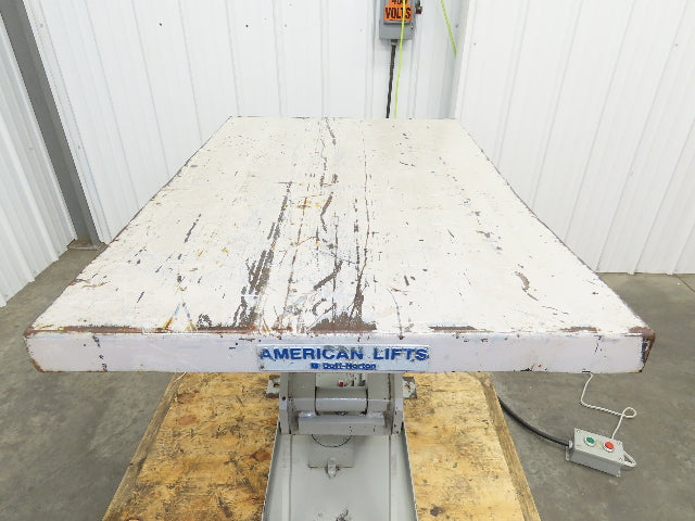 American Lifts 1000Lb Hydraulic Scissor Lift Table 24"x 35"Top 32" Travel 120V