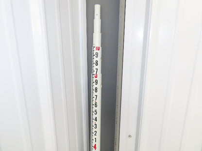 Crain Enterprises LR-STD-25 LR Standard Pro Fiberglass Level Rod 25' in 10ths
