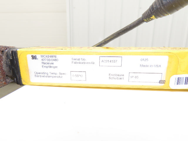Scientific Technologies STI MC4248RE Light Curtain Receiver Micro Safe 48" Long