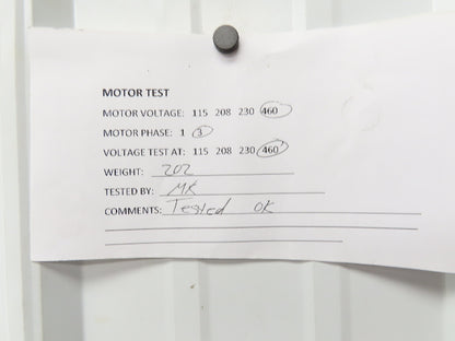 Hitachi TFO-LKK 4P Induction Motor 11kW 1775 RPM 460VAC 3PH IP44 Foot Mount