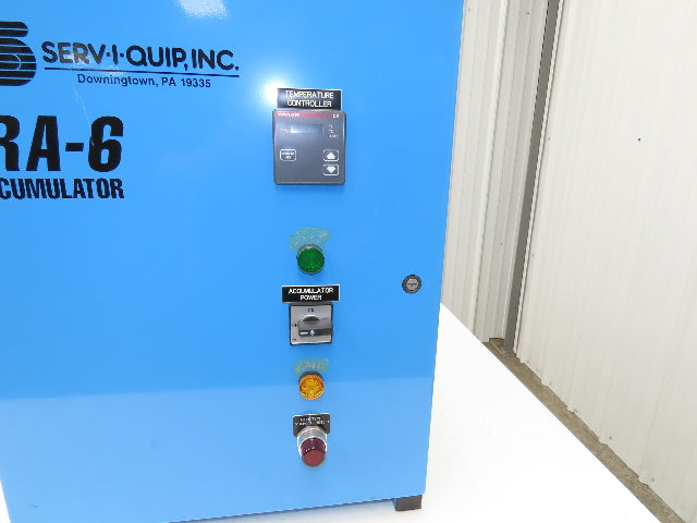 Serv-I-Quip RA-6 Refrigerant Accumulator Pump Filler Pneumatic Haskel Recovery