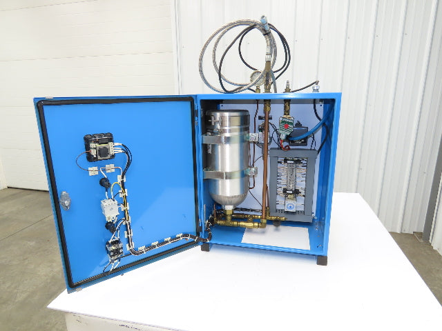 Serv-I-Quip RA-6 Refrigerant Accumulator Pump Filler Pneumatic Haskel Recovery