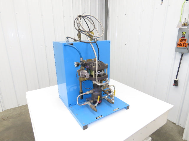Serv-I-Quip RA-6 Refrigerant Accumulator Pump Filler Pneumatic Haskel Recovery