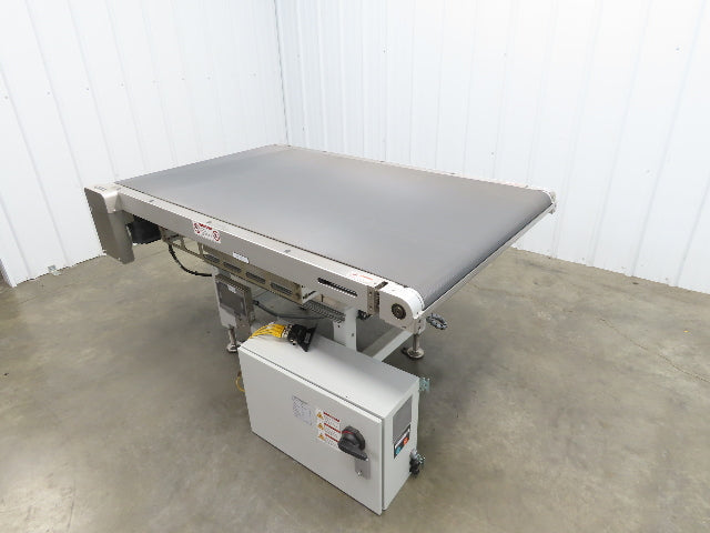 Wipotec OCS HC-SL Checkweigher High Speed Belt Weigh Conveyor w/Control Panel