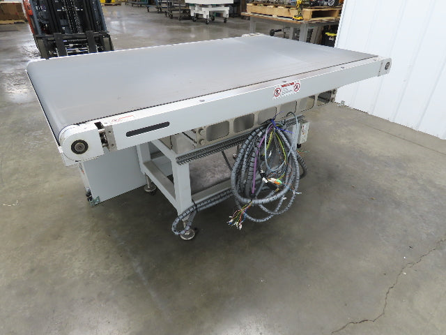 Wipotec OCS HC-SL Checkweigher High Speed Belt Weigh Conveyor w/Control Panel