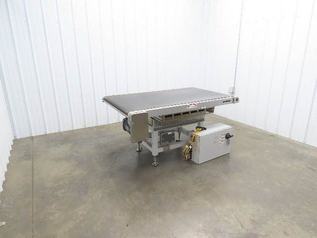 Wipotec OCS HC-SL Checkweigher High Speed Belt Weigh Conveyor w/Control Panel