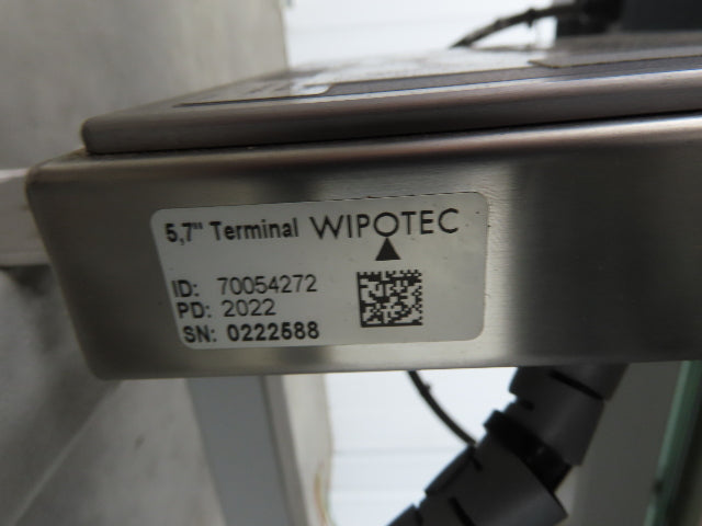 Wipotec OCS HC-SL Checkweigher High Speed Belt Weigh Conveyor w/Control Panel