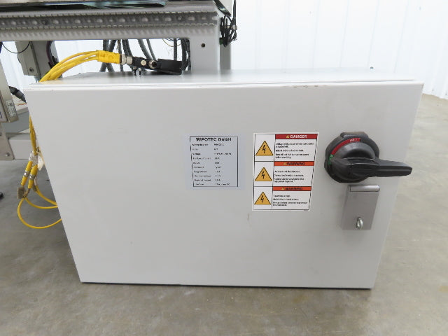 Wipotec OCS HC-SL Checkweigher High Speed Belt Weigh Conveyor w/Control Panel