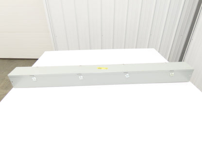 Hoffman F44G48 4"x 4" Wireway Straight 60" Section Lay-in Type 1