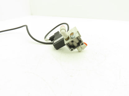 SMC NVKF334-5D-01T Base Mounted Solenoid Valve 3-Port 1/8" NPT 24VDC Lot of 10