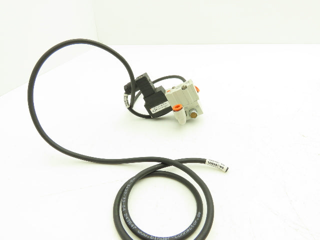 SMC NVKF334-5D-01T Base Mounted Solenoid Valve 3-Port 1/8" NPT 24VDC Lot of 10