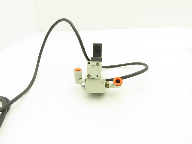 SMC NVKF334-5D-01T Base Mounted Solenoid Valve 3-Port 1/8" NPT 24VDC Lot of 10