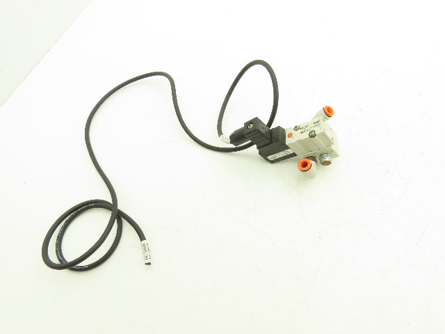 SMC NVKF334-5D-01T Base Mounted Solenoid Valve 3-Port 1/8" NPT 24VDC Lot of 10