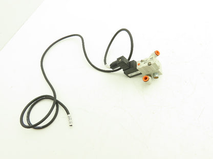 SMC NVKF334-5D-01T Base Mounted Solenoid Valve 3-Port 1/8" NPT 24VDC Lot of 10