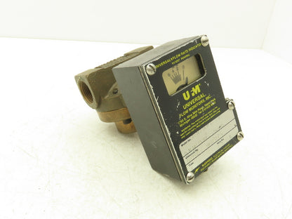 UFM SH-NSF8GM-6-32V1.0-M3WR-PC4M-C-786-3D Flow Meter Monitor 6 GPM 3/4"NPT