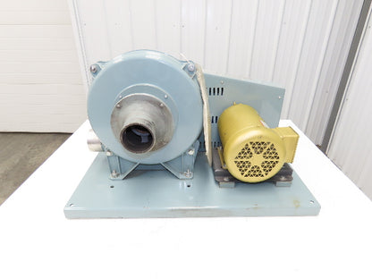 Muto Denki GLB-205 Industrial Turbo Blower 2Hp 460V 3.5" Inlet 3.5" Outlet