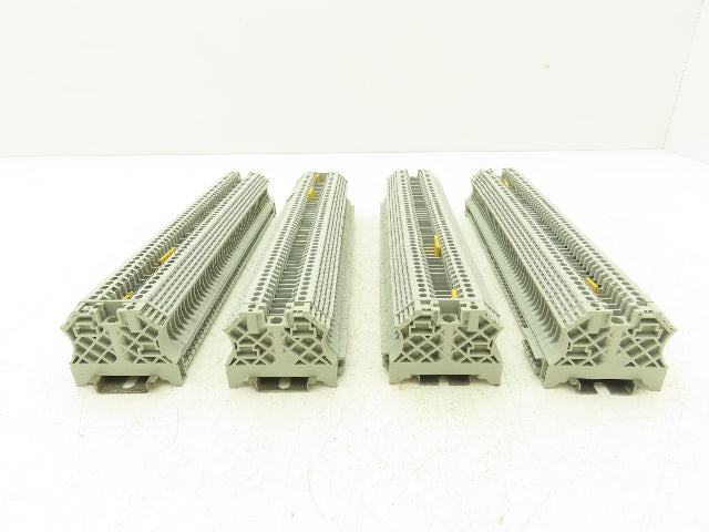 Allen Bradley 1492-J3 Terminal Block 2.5mm Grey 22-12awg On Din Rail Lot of 193