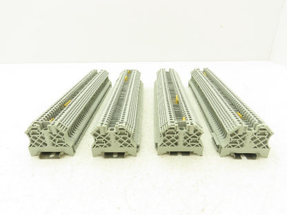 Allen Bradley 1492-J3 Terminal Block 2.5mm Grey 22-12awg On Din Rail Lot of 193