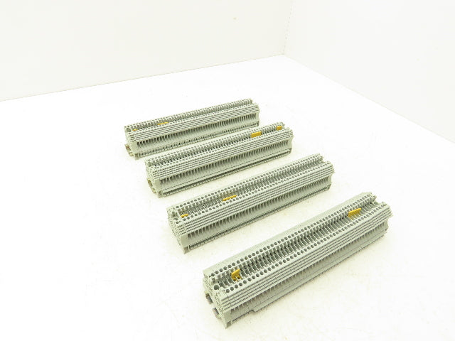 Allen Bradley 1492-J3 Terminal Block 2.5mm Grey 22-12awg On Din Rail Lot of 193