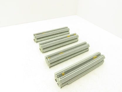 Allen Bradley 1492-J3 Terminal Block 2.5mm Grey 22-12awg On Din Rail Lot of 193