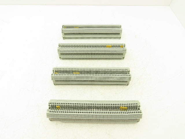 Allen Bradley 1492-J3 Terminal Block 2.5mm Grey 22-12awg On Din Rail Lot of 193