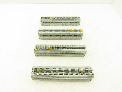 Allen Bradley 1492-J3 Terminal Block 2.5mm Grey 22-12awg On Din Rail Lot of 193