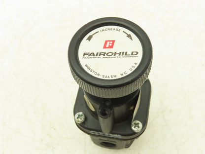 Fairchild 1022 Pressure Regulator 0.5-10 PSI Range 250 PSI Max 1/4" NPT