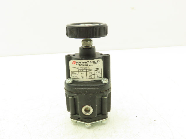 Fairchild 1022 Pressure Regulator 0.5-10 PSI Range 250 PSI Max 1/4" NPT
