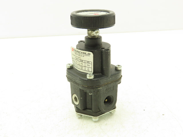 Fairchild 1022 Pressure Regulator 0.5-10 PSI Range 250 PSI Max 1/4" NPT