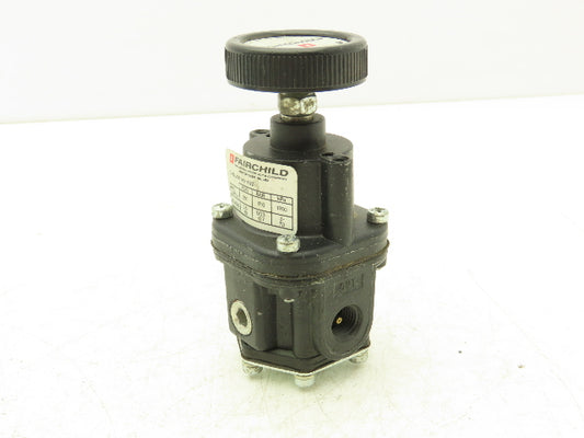 Fairchild 1022 Pressure Regulator 0.5-10 PSI Range 250 PSI Max 1/4" NPT